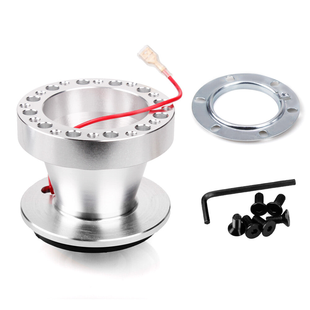 Universal Aluminum Steering Wheel Hub Adapter Boss Kit For EG