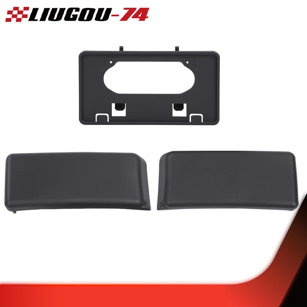 Front bumper license plate bracket + skid plate cover suitable for 2009-2014 for Ford F150