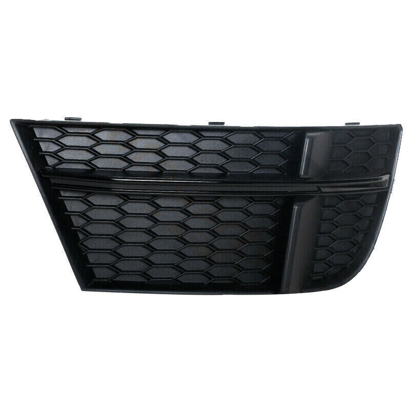 1Pair Front Bumper Fog Light Cover Grille Refit for Audi A3 S-Line S3 2017-2019