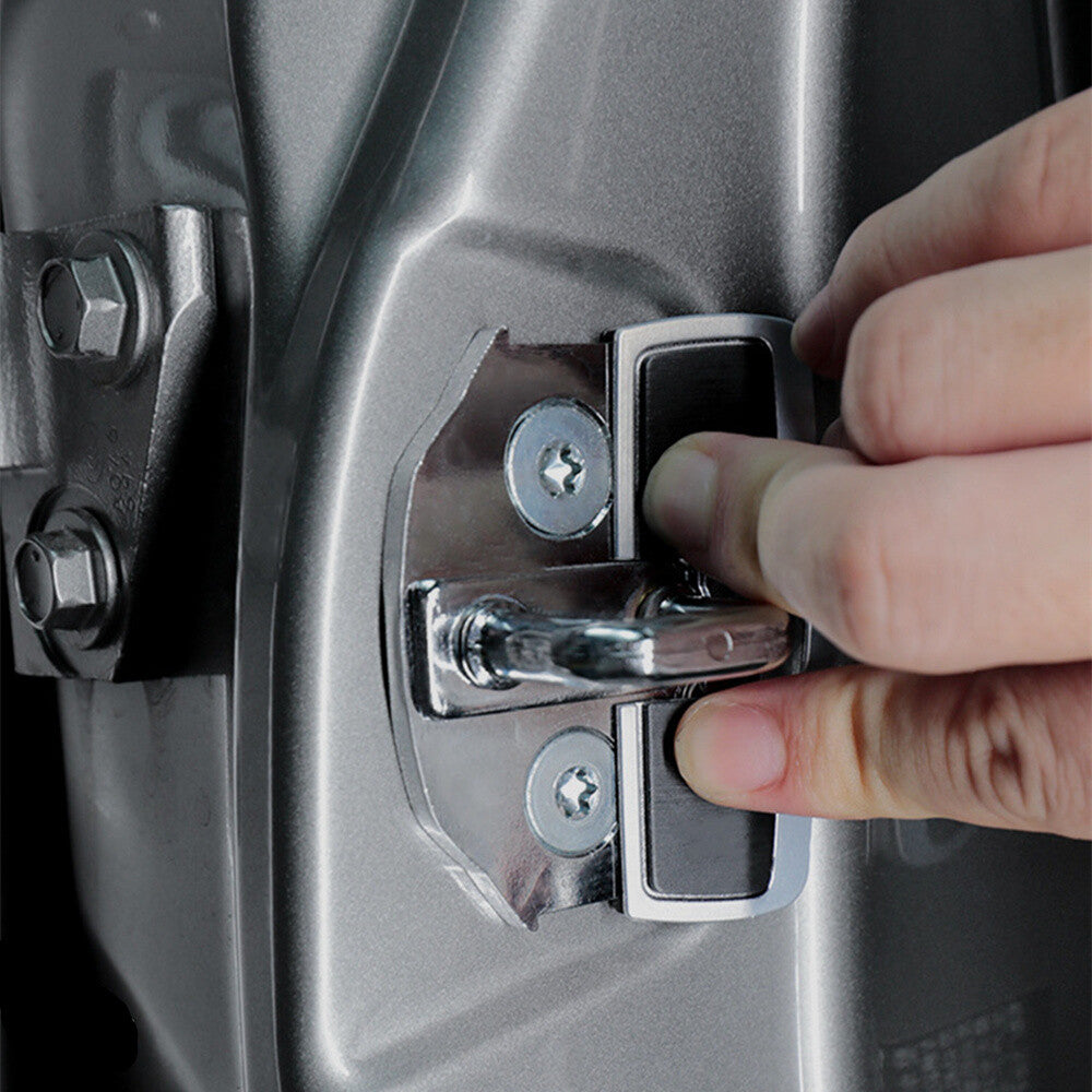 1Set Car Door Lock Stabilizer Protector Lock Buckle Cover Fit for Lexus for Toyota