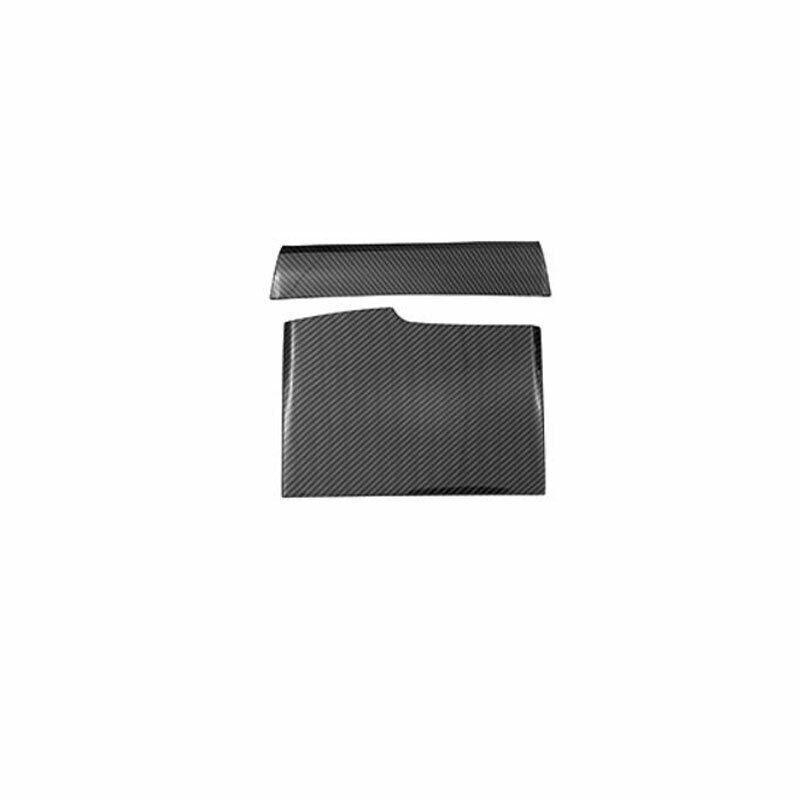 for BMW 5 Series 2018-2022 Carbon Fiber ABS Console Cigarette Lighter Panel Trim
