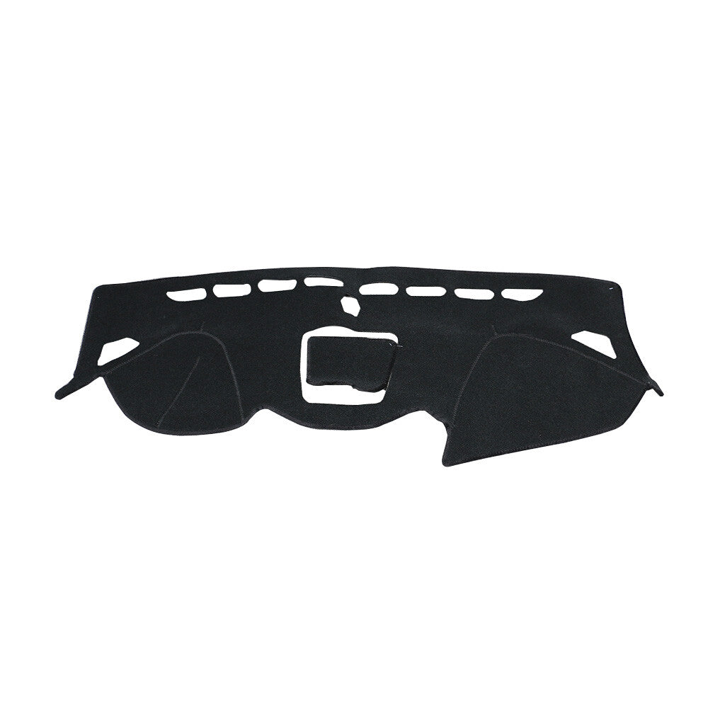 Dashboard Cover Mat Sun Visor Cover Pad Black Fit for Hyundai Santa Fe 2013-2017
