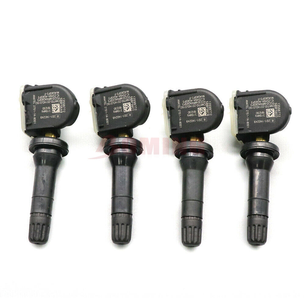 NEW 4pcs 13598771 For GM for Chevy Equipment Tire Pressure Monitoring Sensor TPMS US