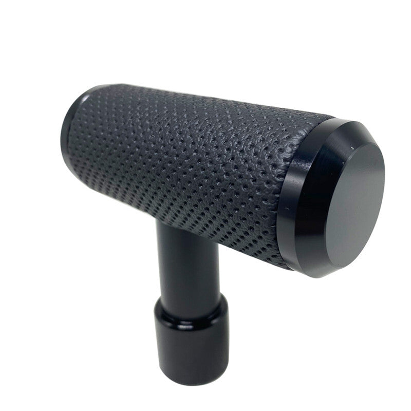 Car T Shape Aircraft Joystick Gear Shift Gear Shifter Stick Levers Head Black