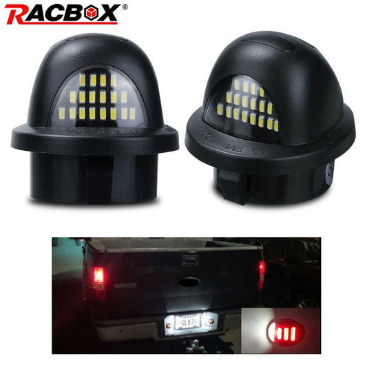 2X SMD Tube LED License Plate Tag Light Lamp for Ford F150 F250 F350 1999-2014