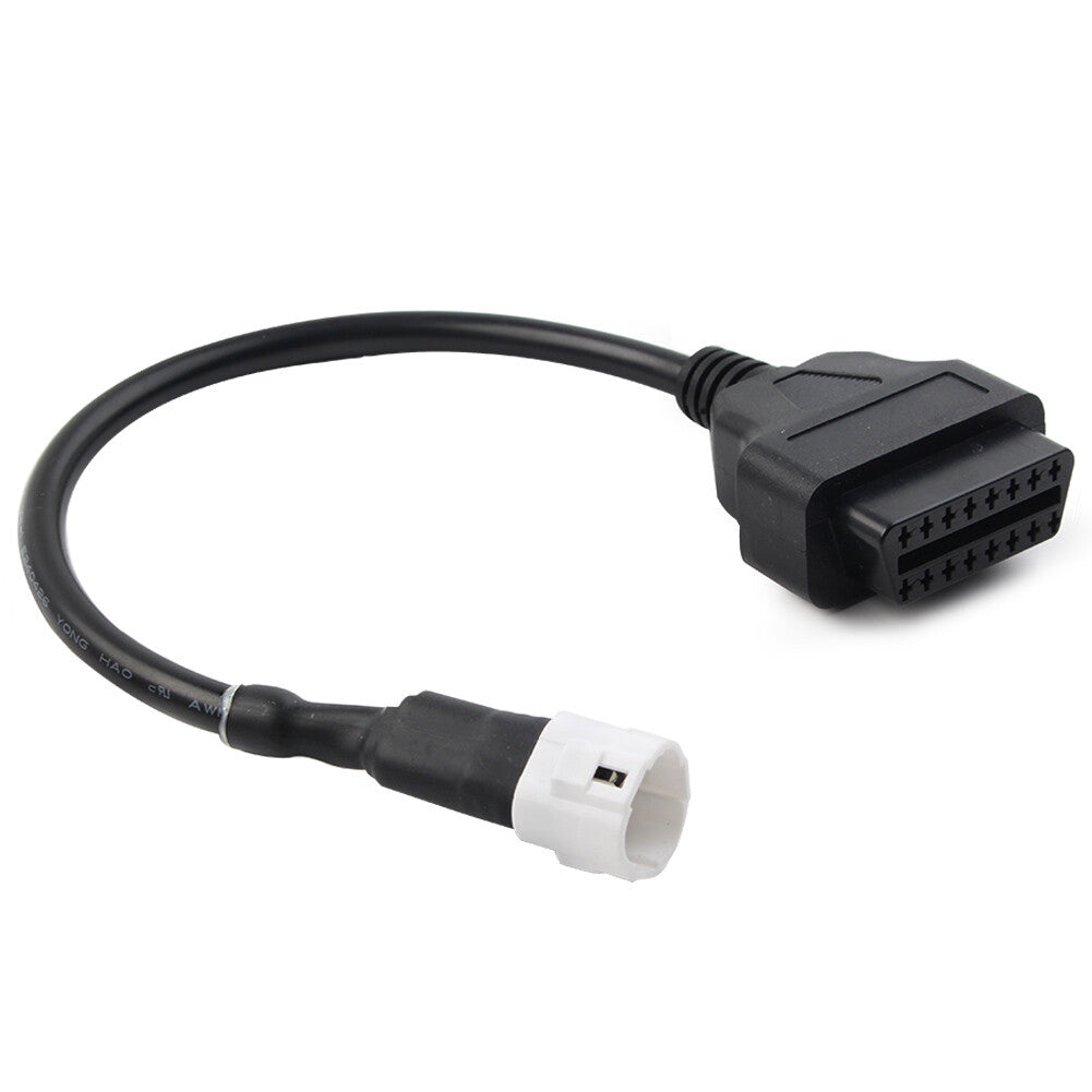 3Pin to 16Pin OBD2 Diagnostic Scanner Adapter Cable for YAMAHA YZF-R125 MT-125
