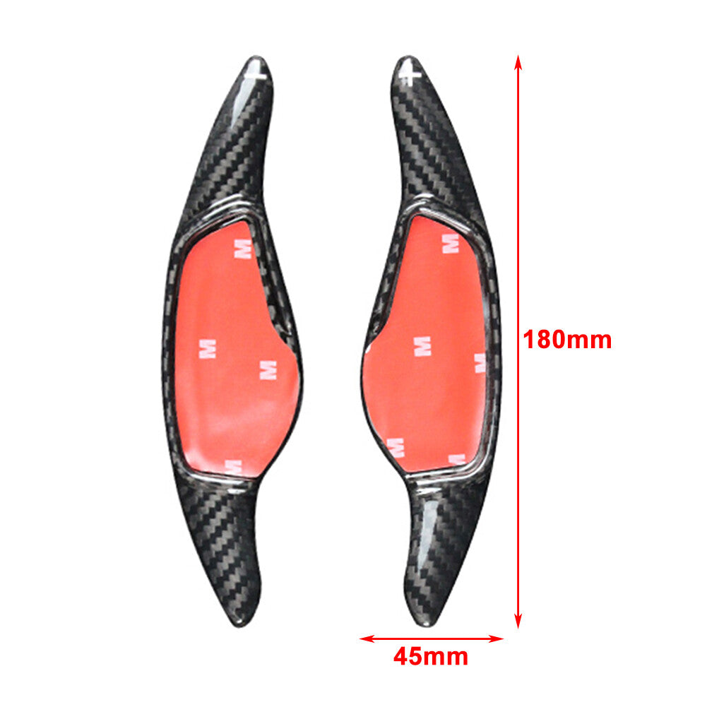 Carbon Fiber Steering Wheel Shift Paddle Shifter Extension for Hyundai LA Festa