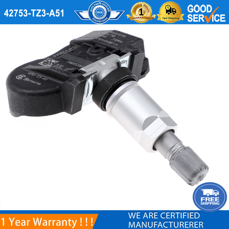 4-piece TPMS tire pressure sensor kit suitable for Honda for Acura ILX MDX for RDX TLX 42753-TZ3-A51