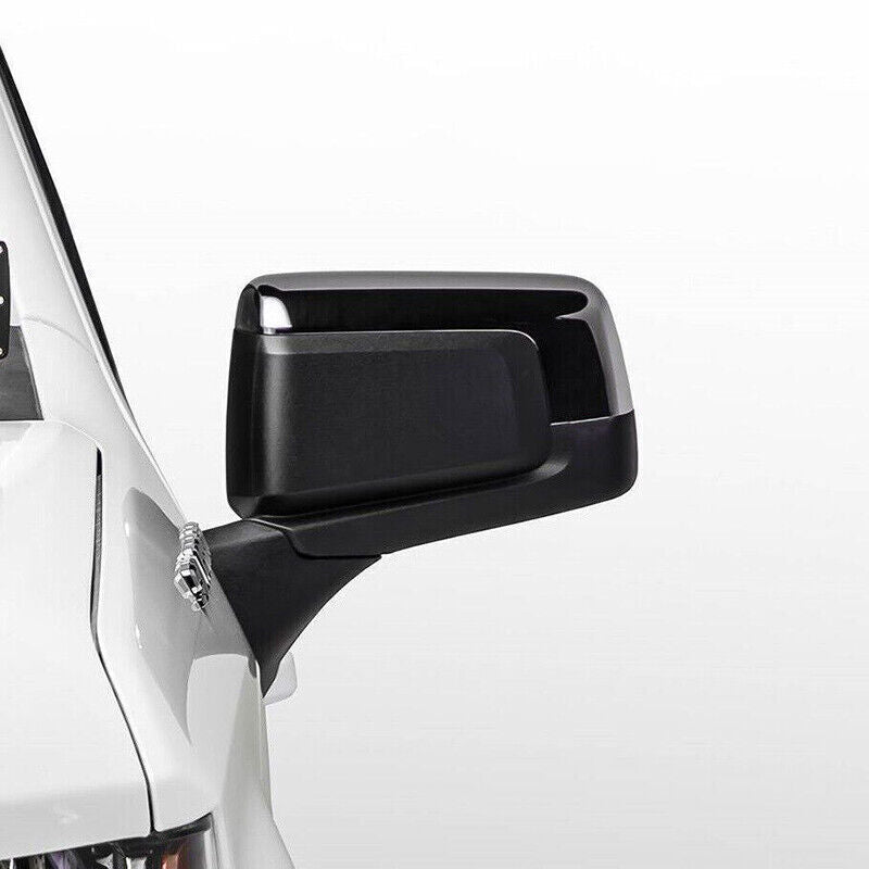 Pair Top Half Door Mirror Cover For 19-2023 for Chevy Silverado/ for GMC for Sierra 1500