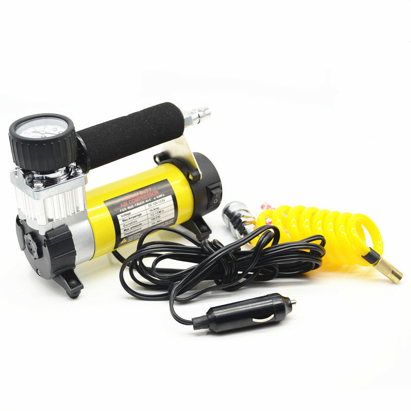 12v Electric Car Wheel Tyre Gauge Tire Air Compressor Inflator Electric Pump