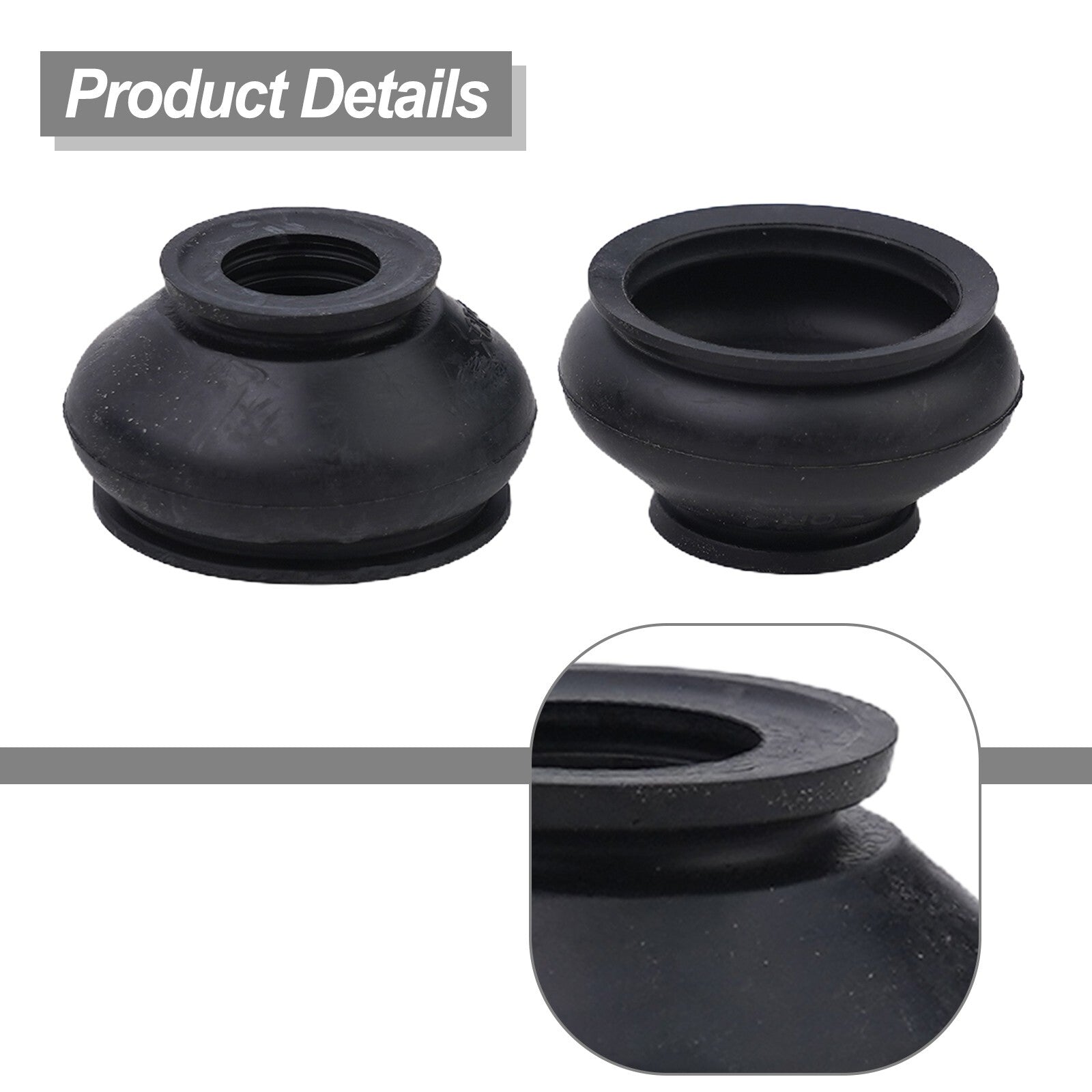 Dust Boot Covers Accessories Ball Joint Boots Black Parts