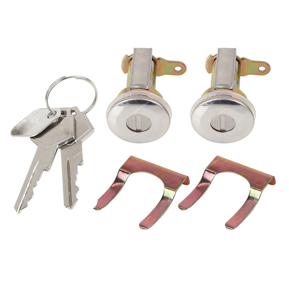 for Dodge D100 D250 D350 5070004 Door Lock Cylinder w/ 2 Keys Gasket Retainer