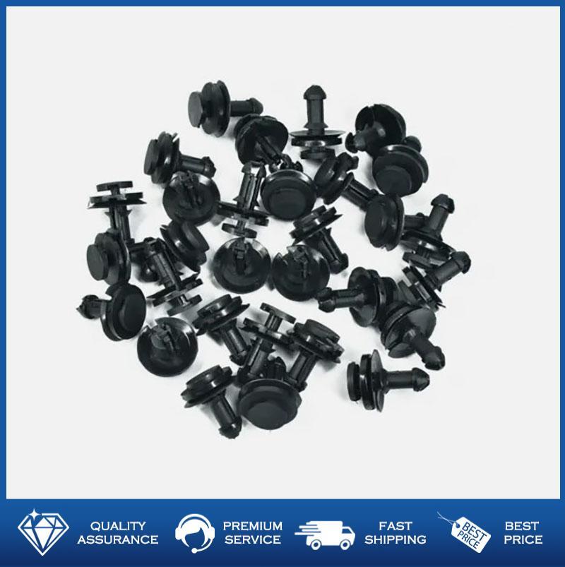 30PCS Air Dam Deflector Valance Front Bumper Clips Fits for Chevy Silverado 2500