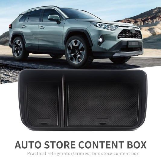for Toyota RAV4 2019~2022 Dashboard Tray Car Console Storage Box Behind Screen