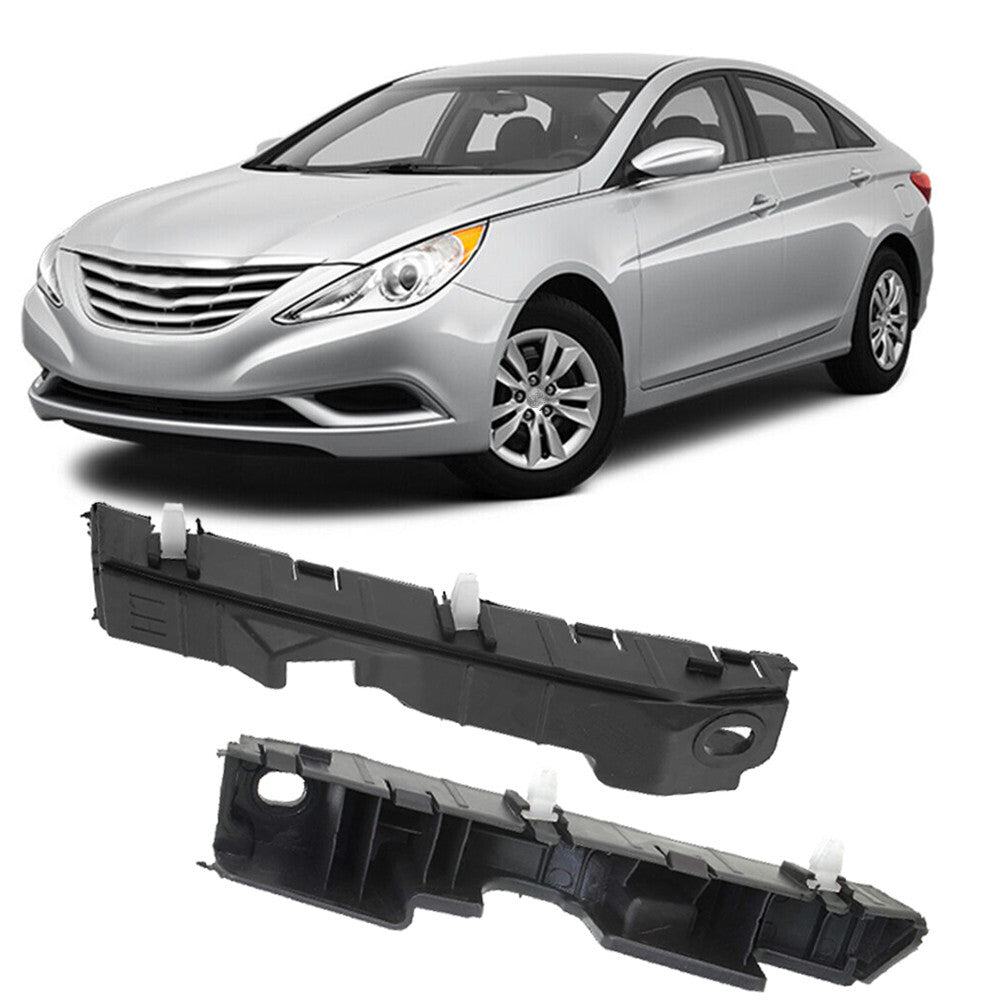 Pair Front Bumper Bracket Left Right Side For 11-14 for Hyundai Sonata