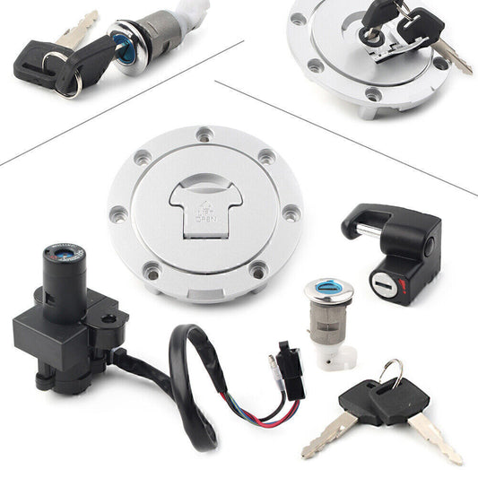 for Honda CB400 92-98 CB1 89-91 VT250 Ignition Switch Fuel Gas Cap Lock Key Set