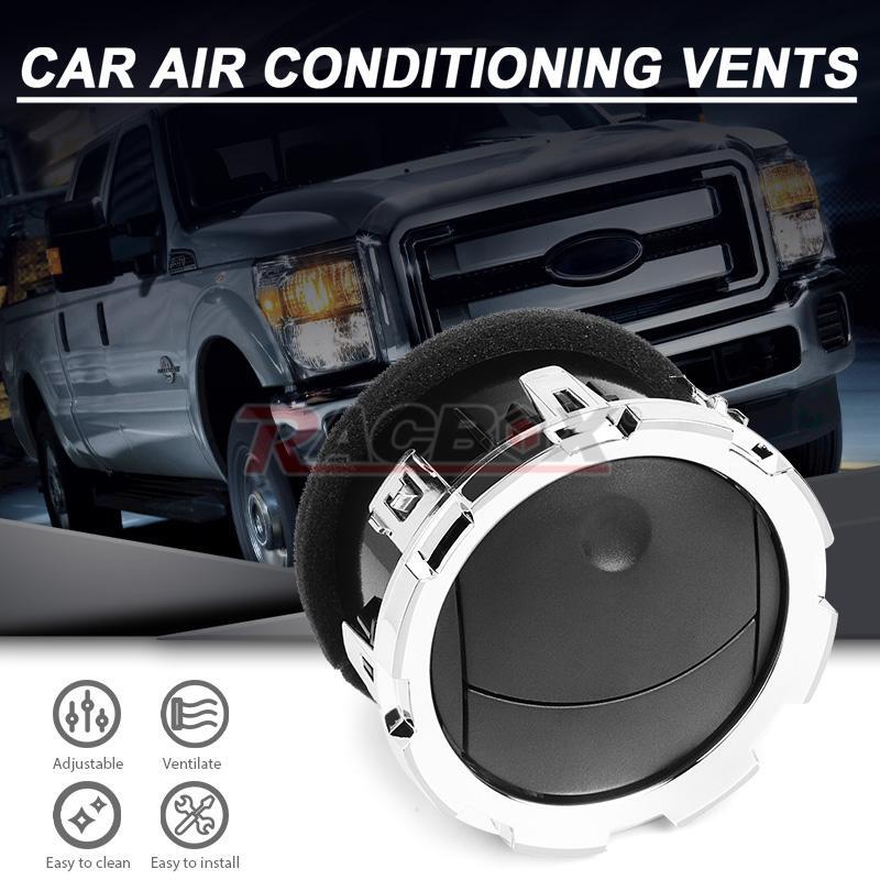 4X Chrome AC Heater Air Vent for Ford F250 F350 F450 F550 Super Duty 8C3Z19893BA