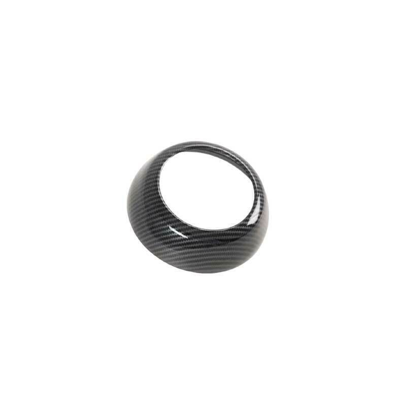 1P for Mazda CX-30 2020-2024 Carbon Fiber Steering Wheel Horn Button Trim Cover
