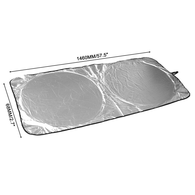 Portable 150¡Á70 cm Car SUV Sunshade Front Window Sunshade Folding