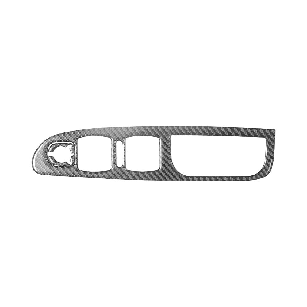 2x Carbon Fiber Driver Window Control Cover Trim for Volkswagen for Passat 2006-2011