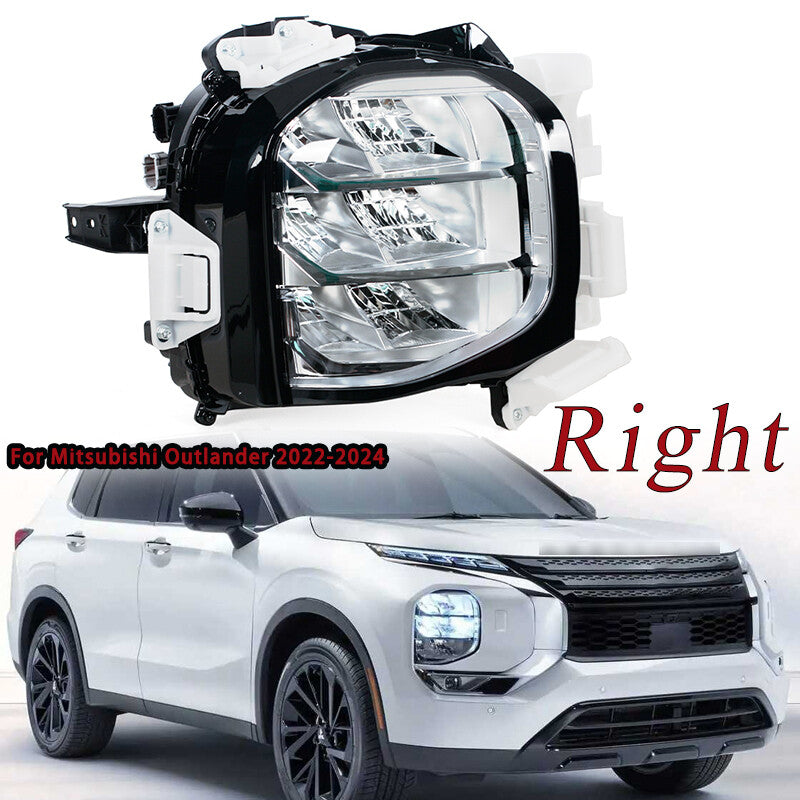 1Pcs Right LED Front Bumper Headlight for Mitsubishi Outlander 2022-2024
