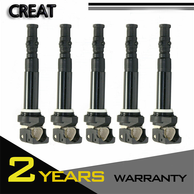 5-piece ignition coil kit suitable for 2006-2010 for BMW M5 M6 5.0L V10 E60 E63 E64 12137835108