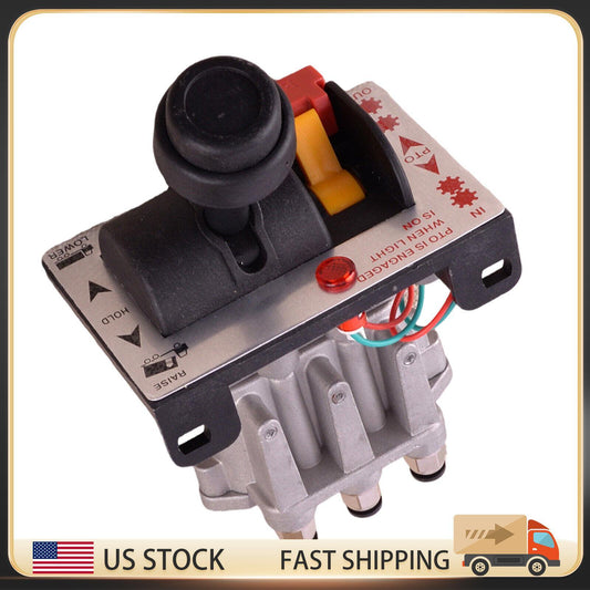 Switch Dump With PTO Truck Hydraulic Dump Control Valve W/Six Air Pipe Connector