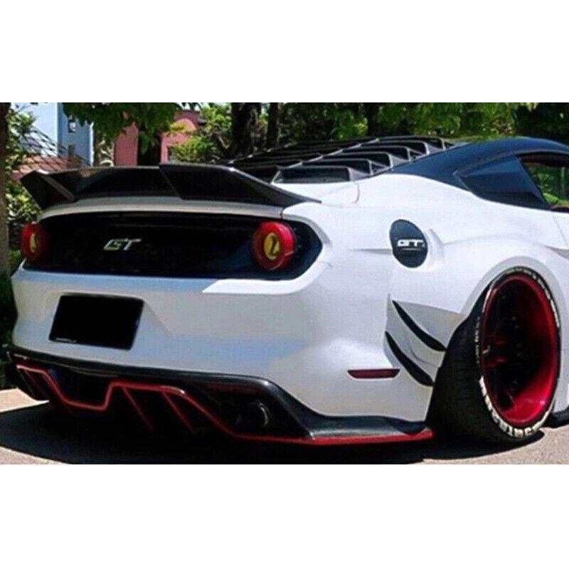 Carbon fiber is suitable for 2015-2023 for Ford for Mustang GT MD style HIGHKICK TRUNK SPOILER WING