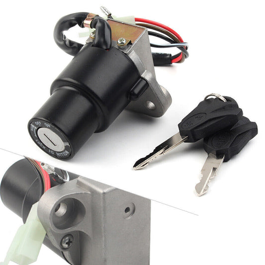Ignition Switch Lock Keys Set Fit for Yamaha XT250 XT550 XT600 Motorcycle