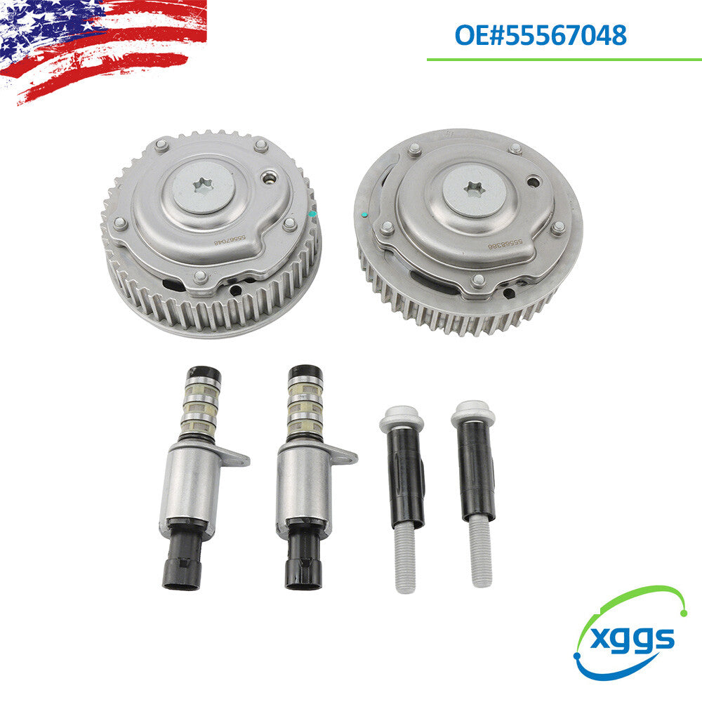 55567048 New intake and exhaust camshaft adjusters for Chevrolet SONIC 12992410