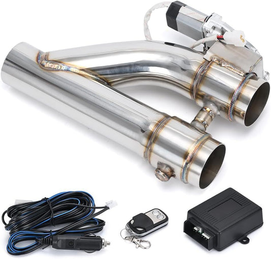 Universal 2.5-inch Stainless Steel Exhaust Pipe Kit