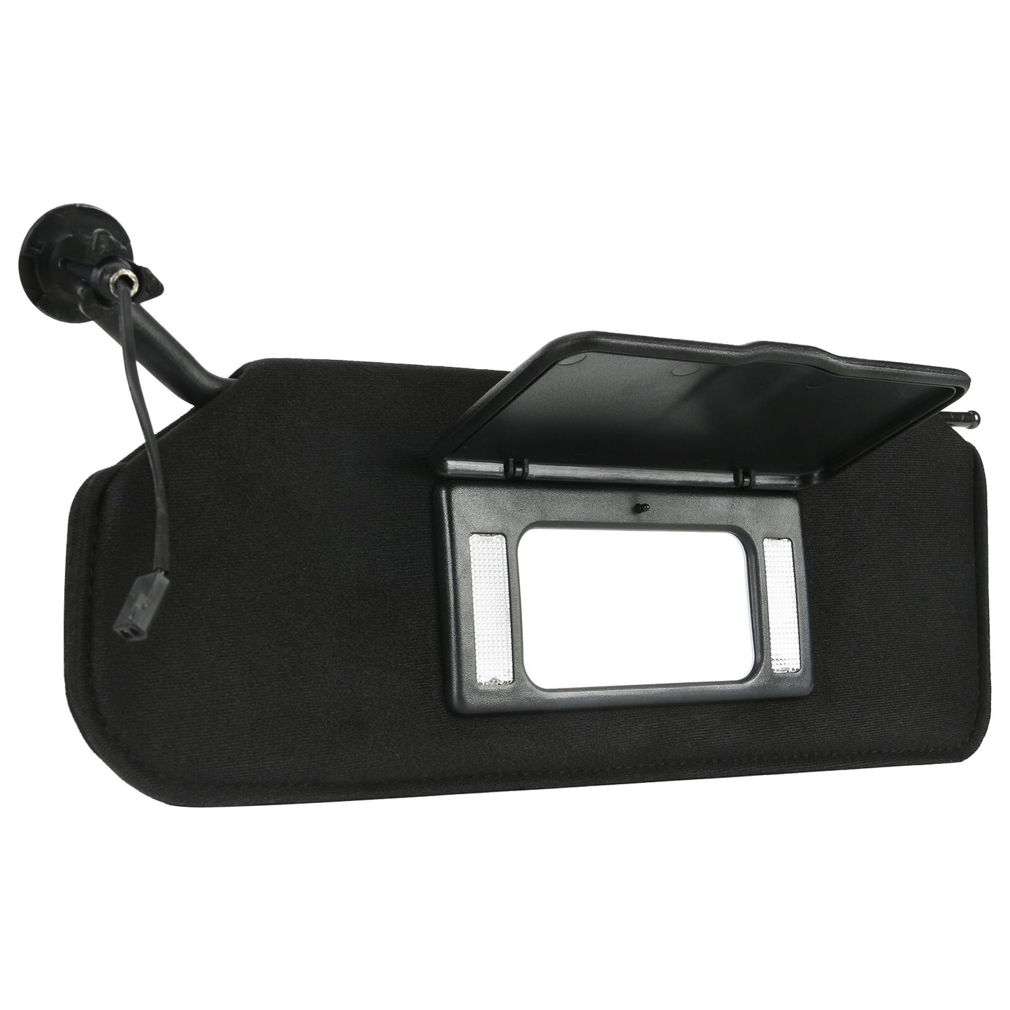 A pair of sun visors with mirrors and LED lights 10442033 10442034 for Chevrolet for Corvette .