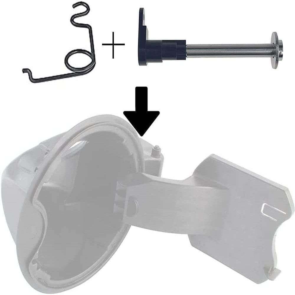 Fuel Door Spring  Hinge Pin Repair for F150 2009-2014 Filler Neck Housing Cover