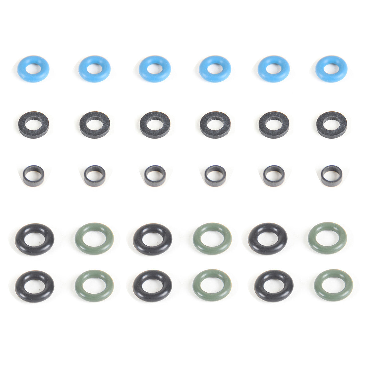 3.0T Cylinder Head Manifold Fuel Injector Nozzle Seal Kit Fit For CREC CRED