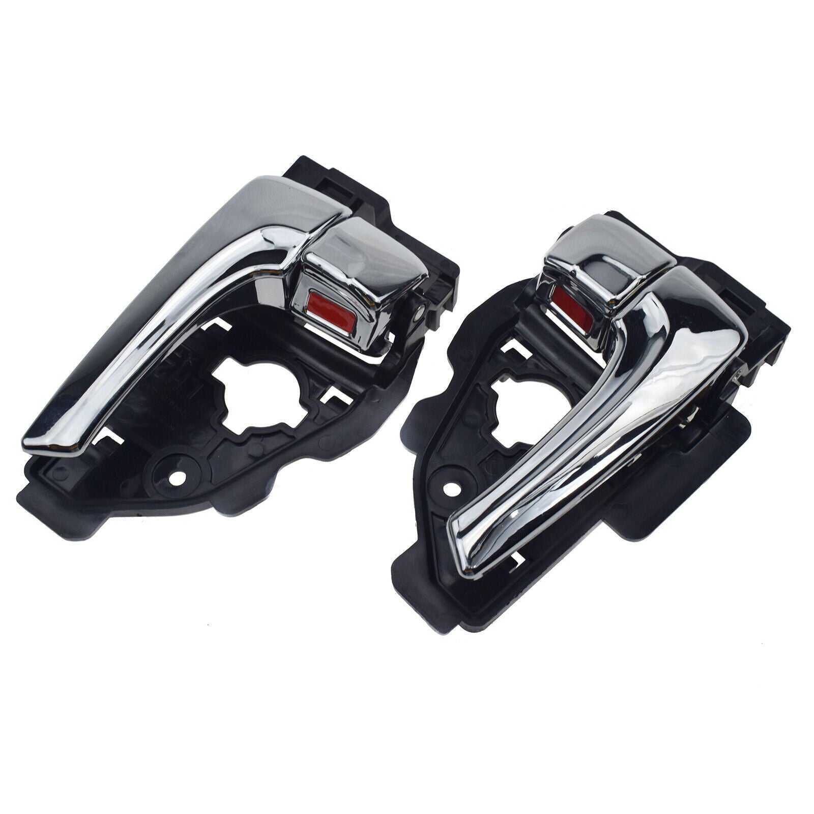 for Hyundai for Tucson ix35 10-14 Left  Right Side Interior Door Handle Chrome Pair