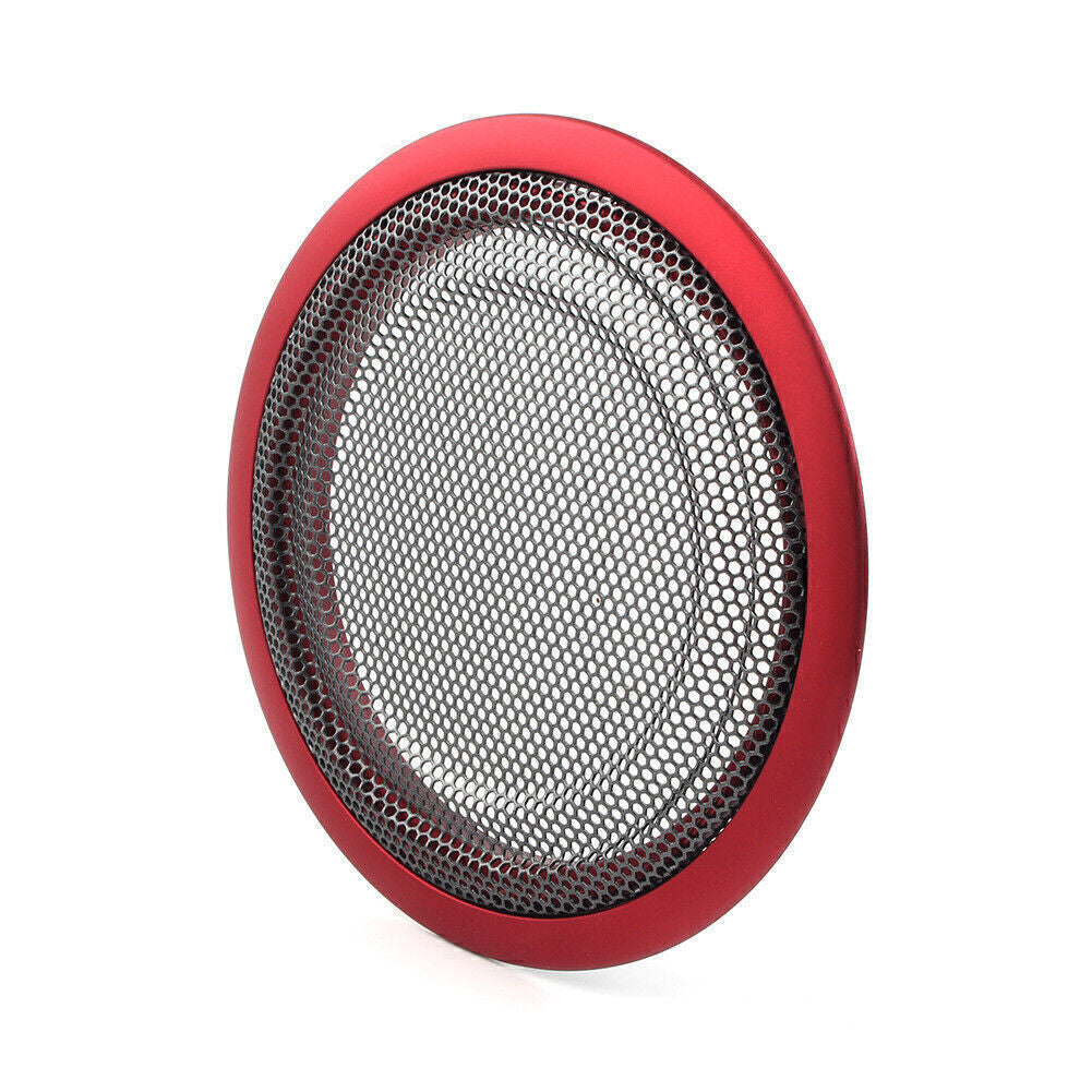 Speaker Trim Cover Decoration Universal Fit for BMW 3 series F30 F35 4 series Red