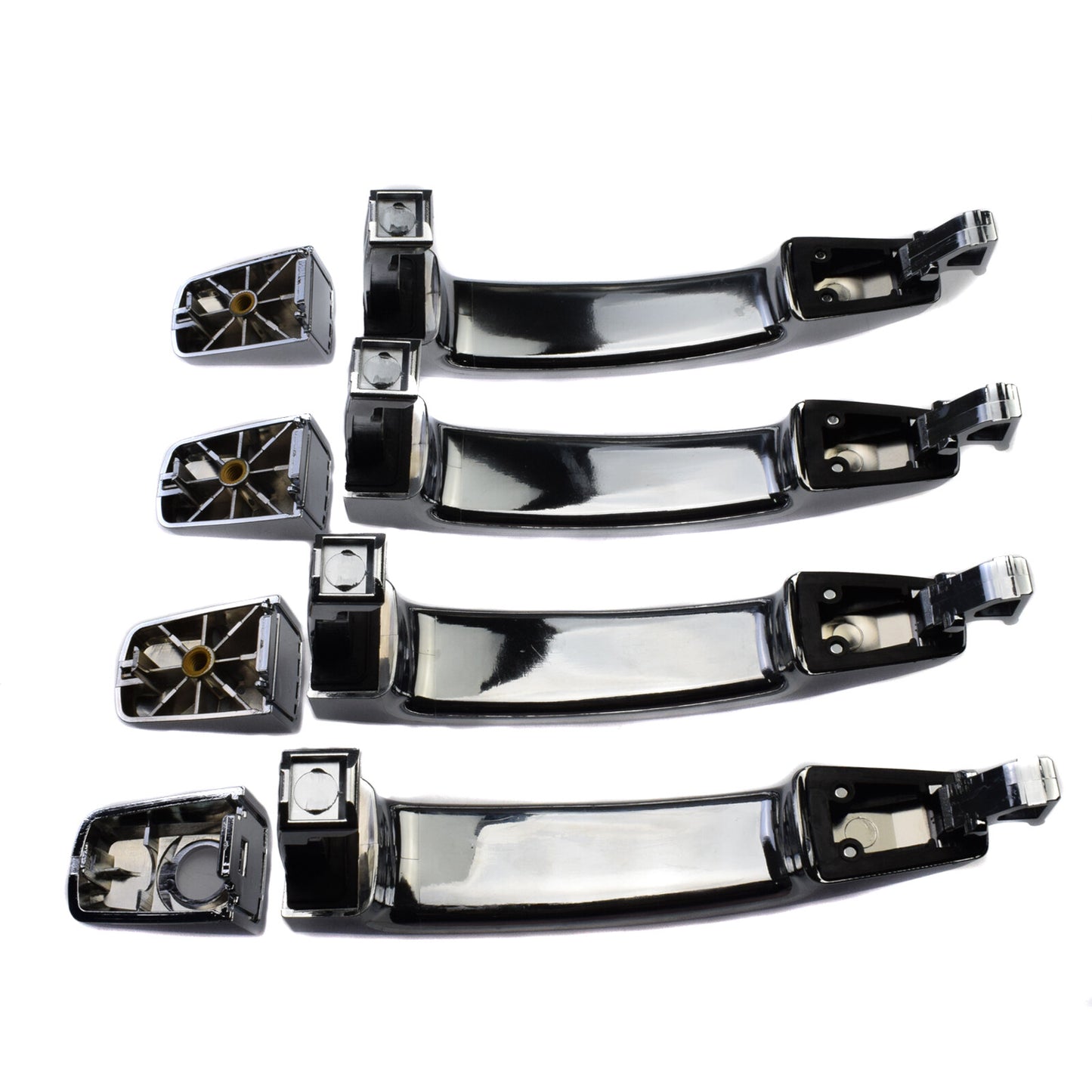 4-piece chrome exterior door handle set for Chevrolet Aveo 2007-2009 1.6L I4