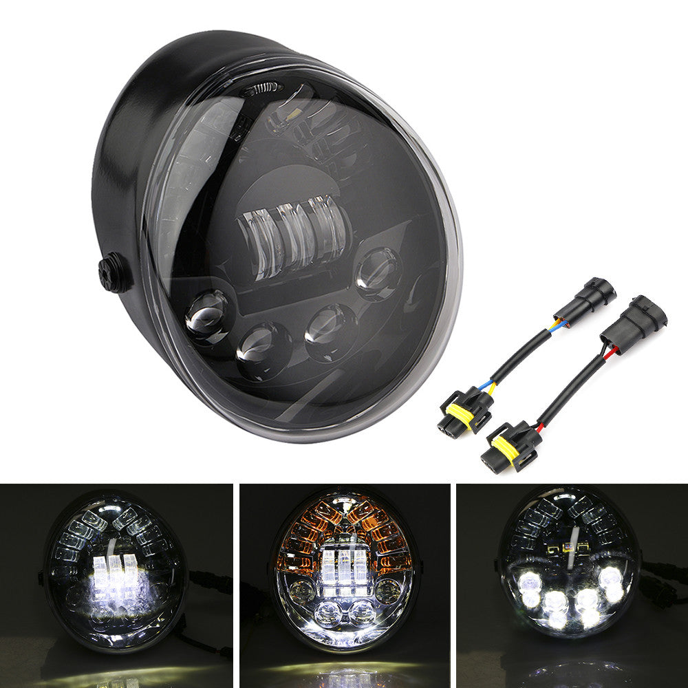 LED amber turn signal high/low headlights for Harley-Davidson VRSC Vrod V-ROD 02-17