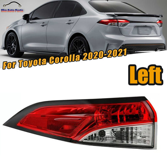 Left Outerside Tail Light Rear Brake Lamp No Bulb for Toyota for Corolla 2020 2021