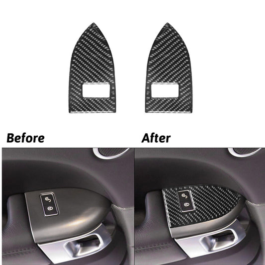 Carbon Fibre Memory Button The Rear Door Panel For Land for Range Rover Sport