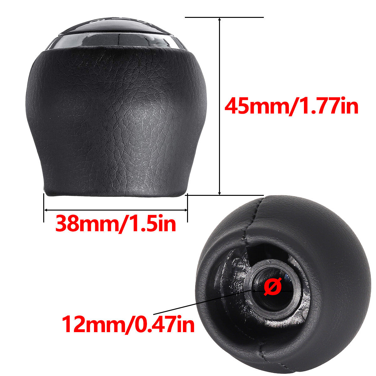 for TOYOTA for COROLLA GEAR SHIFT KNOB MANUAL SHIFTER LEVER 6 SPEED 2007-2019