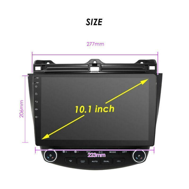 for Honda Accord 2003-2007 10.1 Android 9.1 Stereo Car Radio GPS MP5 Player US
