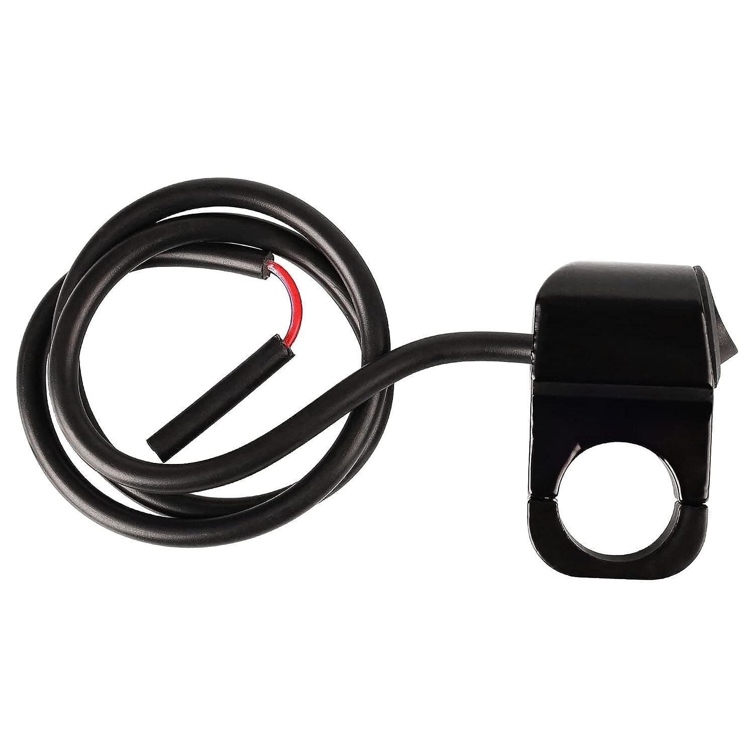 12V Motorcycle Switch Handlebar 22mm for Fog Light Brake Handlebar Switch black