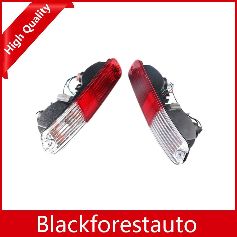 Pair Fit for Mitsubishi for Pajero Montero Shogun 2003-06 Rear Bumper Fog Light Lamp LR