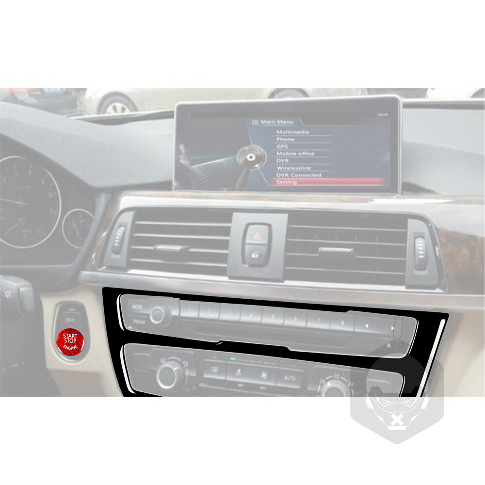 Engine Start Stop Air Condition CD Panel Cover for BMW 1 2 Series F20 F21 12-18