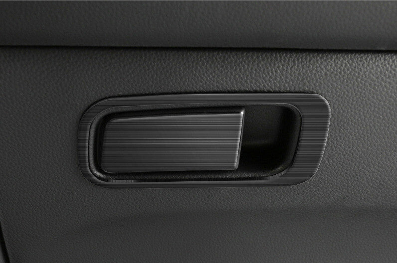 for Co -Pilot Storage Box Handle Sticker Trim for Honda Accord 18-2022 Black Titanium