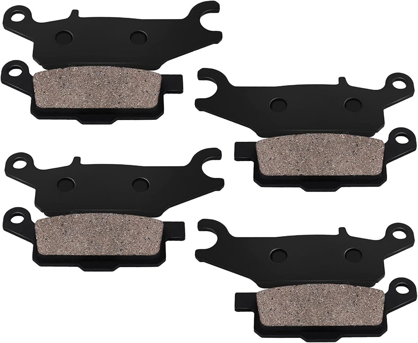 Brake Pads Front Rear for Yamaha Grizzly 550 YFM550 2009-2014 Grizzly 700 YFM700