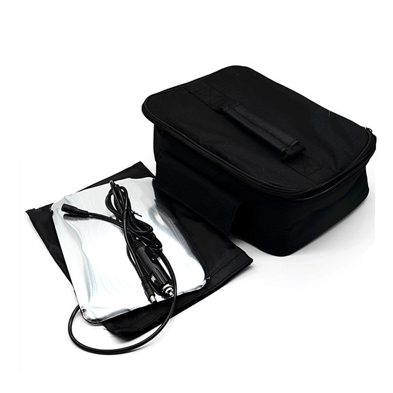 Car Oven Lunch-Containers Food Warmer Bag Travel Camping Vegetarians Picnic Box