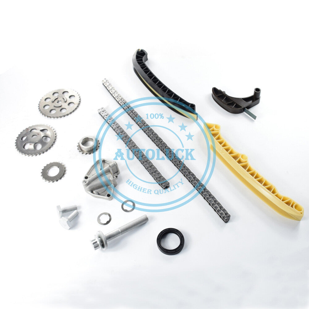 16pcs Engine Timing Chain Kit for VW FOX POLO for Seat Ibiza 2001-2007 for Skoda FABIA