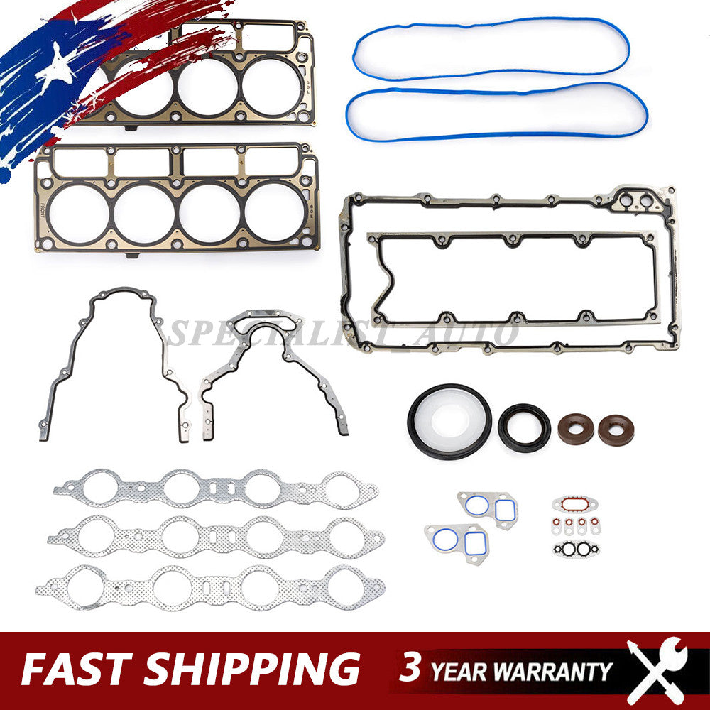 For GM for Sierra for Chevy LS LS2/LS3/4.8L/5.3L/6.0L/6.2L Gasket Set Kit LS9 Head Gaske